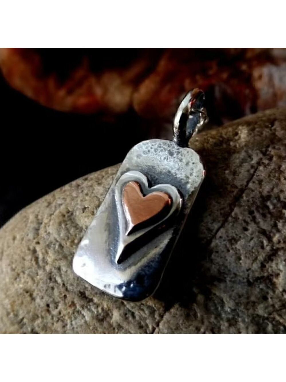 Pendant Necklace with Heart #836 - Picture 7 of 14